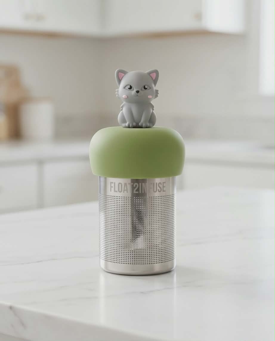 Willow's Pick: Grey Cat Floating Tea Infuser