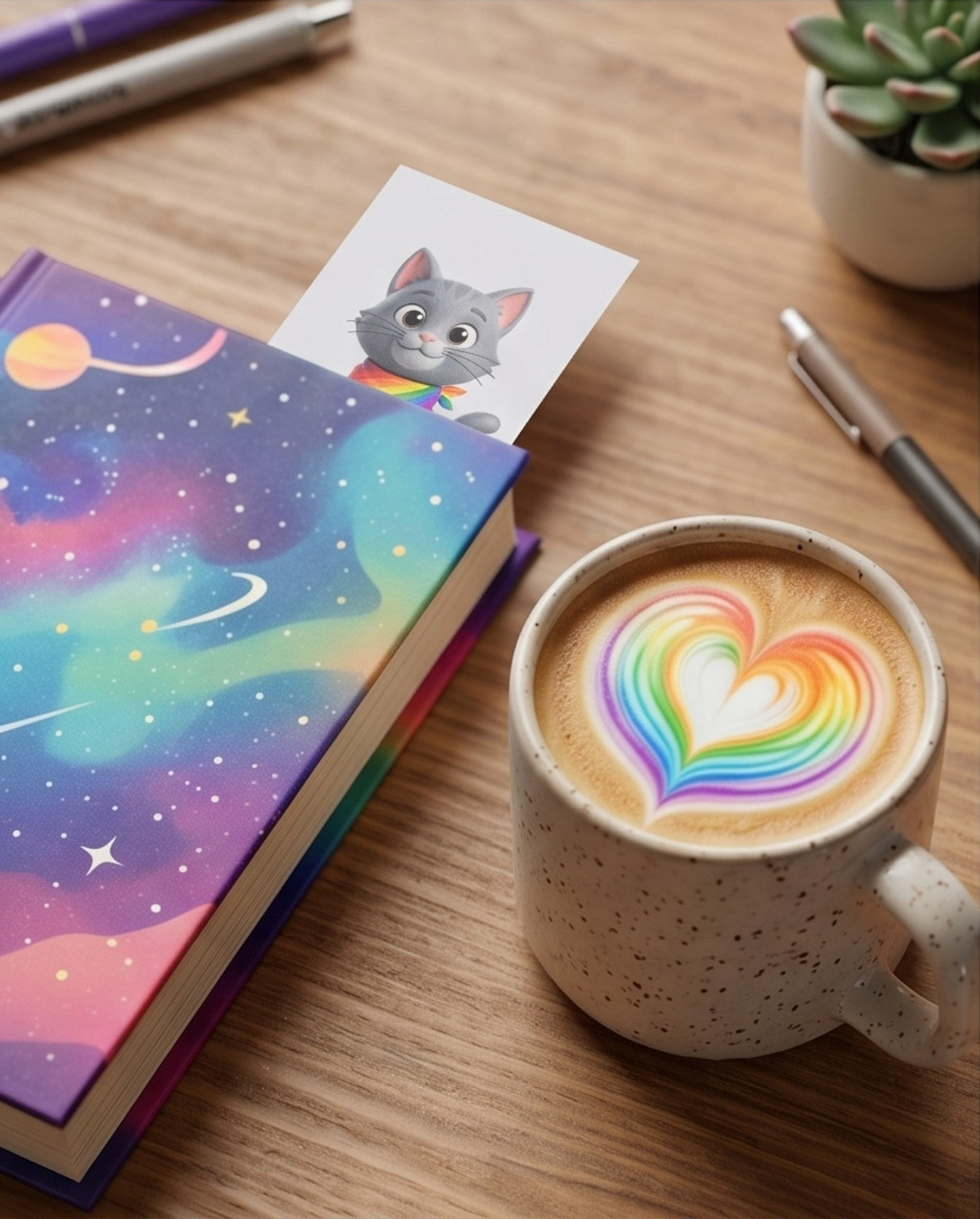 📚 Read With Pride – Willow Bookmark