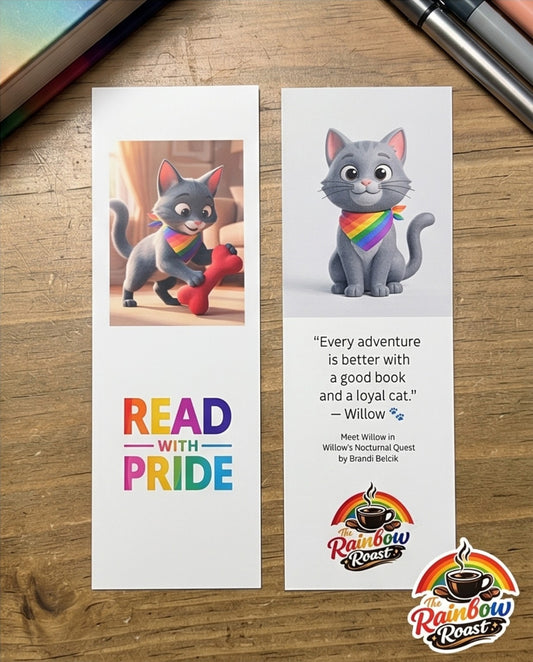 📚 Read With Pride – Willow Bookmark