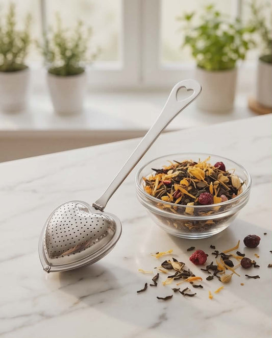 ❤️ Heart-Shaped Tea Infuser Spoon